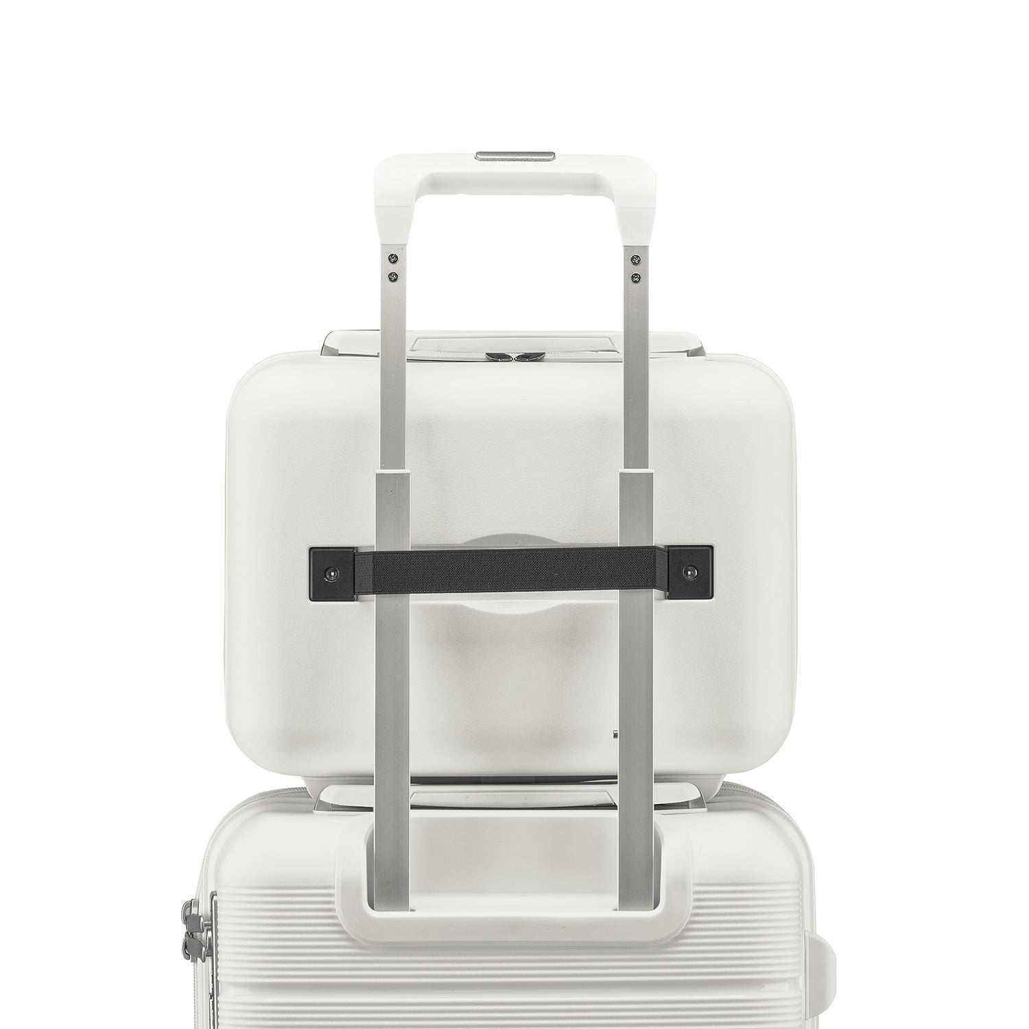 Luggage Sets 4 Piece 14 20 24 28 Pp Lightweight & Durable Expandable Suitcase White Polypropylene