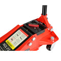 Hydraulic Low Profile And Steel Racing Floor Jack With Dual Piston Quick Lift Pump,3 Ton 6600 Lb Capacity, Lifting Range 3.3