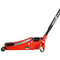 Hydraulic Low Profile And Steel Racing Floor Jack With Dual Piston Quick Lift Pump,3 Ton 6600 Lb Capacity, Lifting Range 3.3