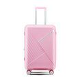 Luggage Sets 4 Piece 14 20 24 28 , Expandable Lightweight Suitcase With 4 Double 360 Degrees Mute Spinner Wheels Pp Materials Durable Tsa Lock Travel Luggage Pink Polypropylene