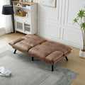 United We Win Furniture,Bedroom Furniture,Living Room Furniture,Sofa With Thick Cushion,Sofa Bed,Sleeper Sofa With Metal Feet. Coffee Microsuede 2 Seat