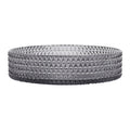 Glass Basin Circular Vessel Bathroom Basin, Bathroom Countertop Basin Transparent Grey Grey Bathroom Modern Glass