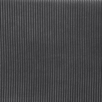 Duke 4 Piece Upholstered Sectional Dark Gray Foam Corduroy