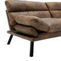 United We Win Furniture,Bedroom Furniture,Living Room Furniture,Sofa With Thick Cushion,Sofa Bed,Sleeper Sofa With Metal Feet. Coffee Microsuede 2 Seat