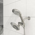 Multi Function Dual Shower Head Shower System With 5