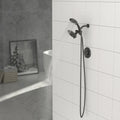 Multi Function Dual Shower Head Shower System With 5