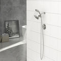 Multi Function Dual Shower Head Shower System With 5