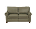 Living Room Sofa Loveseat Chair Taupe Faux Leather Grey Foam Pu Leather