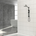 10 Inch Shower System With 5 Function Rain Hand Shower, 26.3