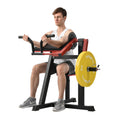 Bicep Tricep Curl Machine With Adjustable Seat, Bicep Curls And Tricep Extension Machine Home Gym Indoor Fitness Black Red Durable Gym Gym Metal
