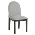 5 Piece Dining Table And Chair Set, Round Dining Table With 4 Upholstered Chairs, Dining Table Set With Storage Black White Solid Wood Mdf