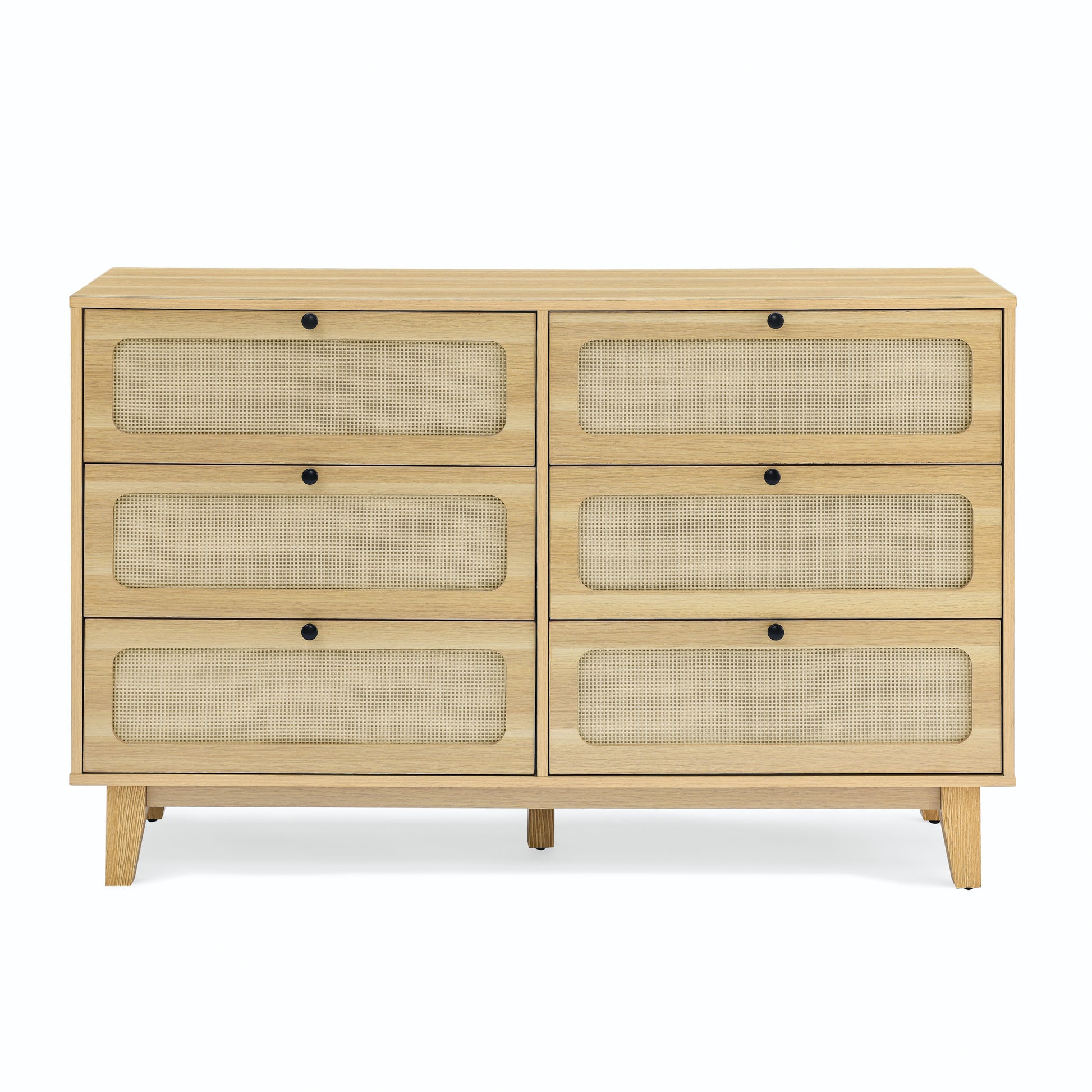 Drawer Bedroom Dresser, Wooden Antique Dresser, Tv Cabinet Bedroom Living Room Corridor Storage Dresser, Storage Box Drawer Cabinet, Six Drawer Cabinet Natural Wood Solid Wood Mdf