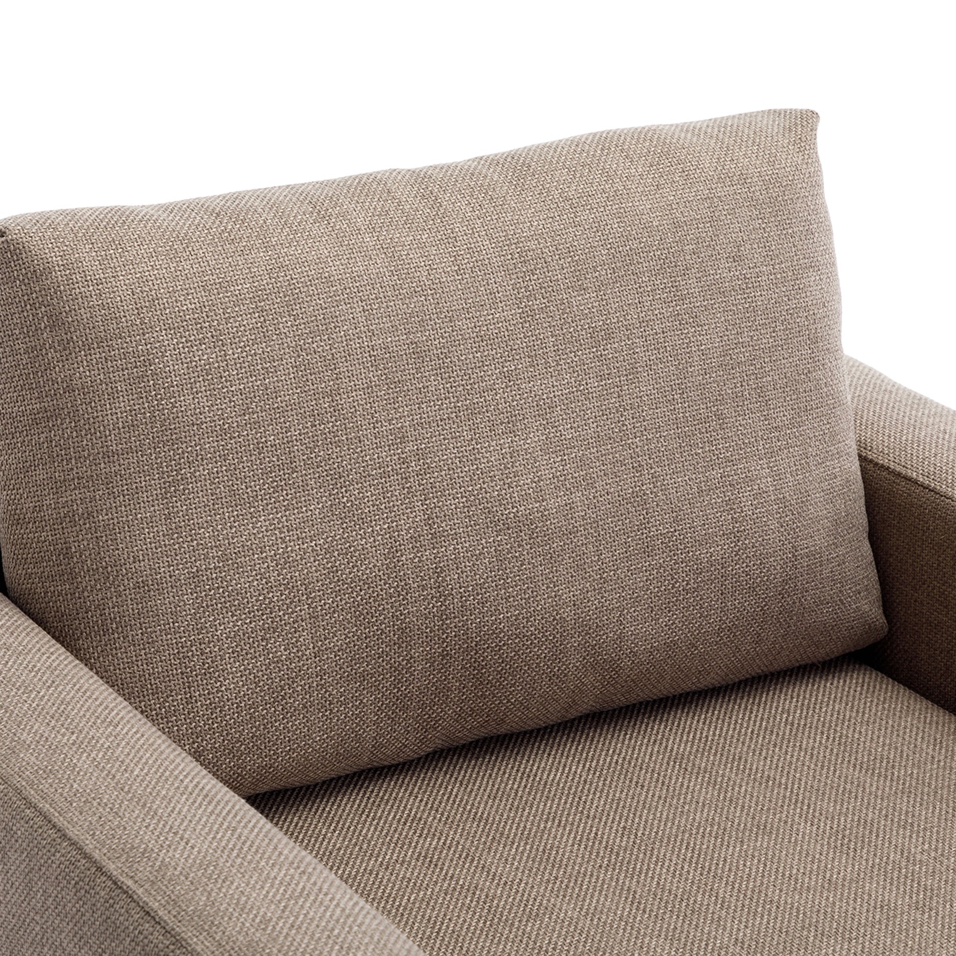 4 Seat Module Sectional Sofa Couch With 1 Ottoman For Living Room,Seat Cushion And Back Cushion Non Removable And Non Washable,Brown Brown Wood Primary Living Space Soft Modern Rubberwood Foam Linen 4 Seat