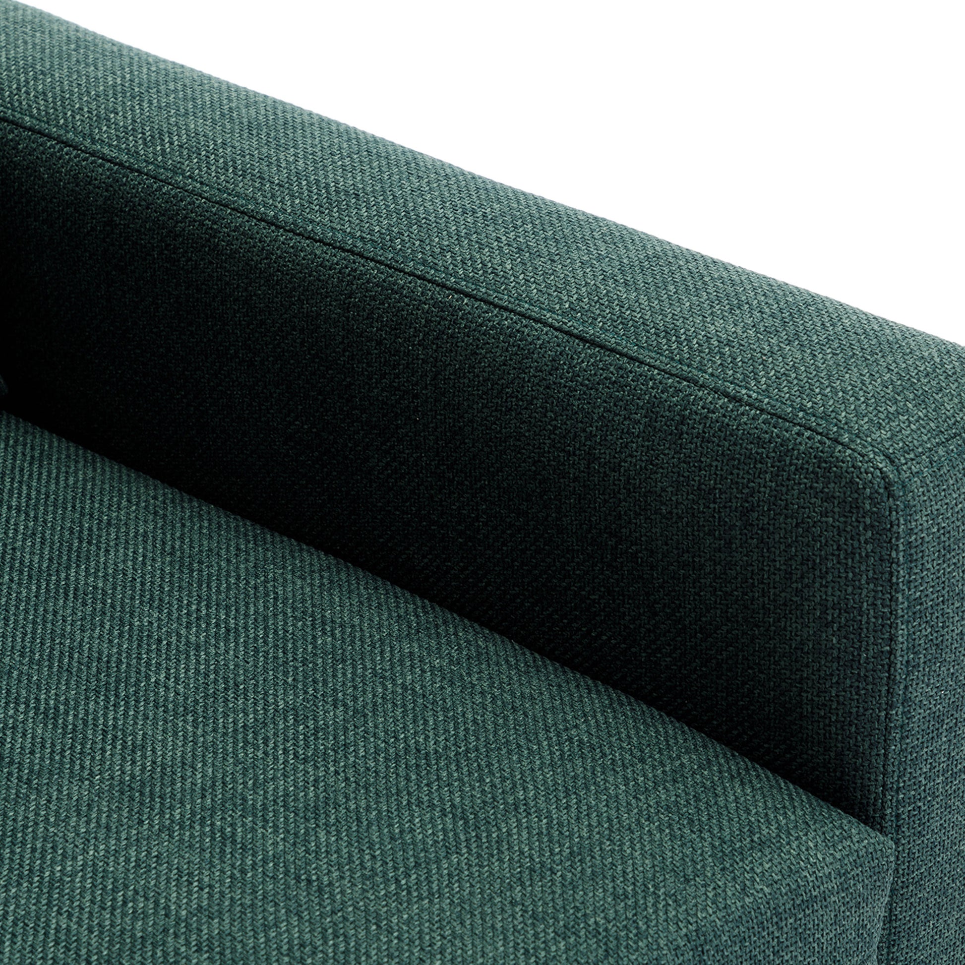 Single Seat Module Sofa Sectional Couch With Armrest With 1 Ottoman,Cushion Covers Non Removable And Non Washable,Green Green Wood Primary Living Space Soft Modern Rubberwood Foam Linen 1 Seat