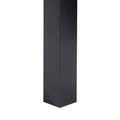 Nordic Square Dining Table And Chair Black Foam Mdf