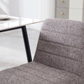 Upholstered Linen Fabric Dining Chairs Set Of 2 With Metal Legs, Mid Century Modern Leisure Chairs For Kitchen Living Room Dining Room Bistro Coffee Shop,Coffee Coffee Dining Room Foam Dry Clean Modern Dining Chairs Foam Linen