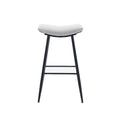 Counter Height Bar Stool Set Of 2 For Dining Room Kitchen Counter Island,Linen Fabric Upholstered Breakfast Stools With Footrest,Beige Gray Pale Blue Beige Kitchen Foam Dry Clean Modern Bar Stools Foam Linen