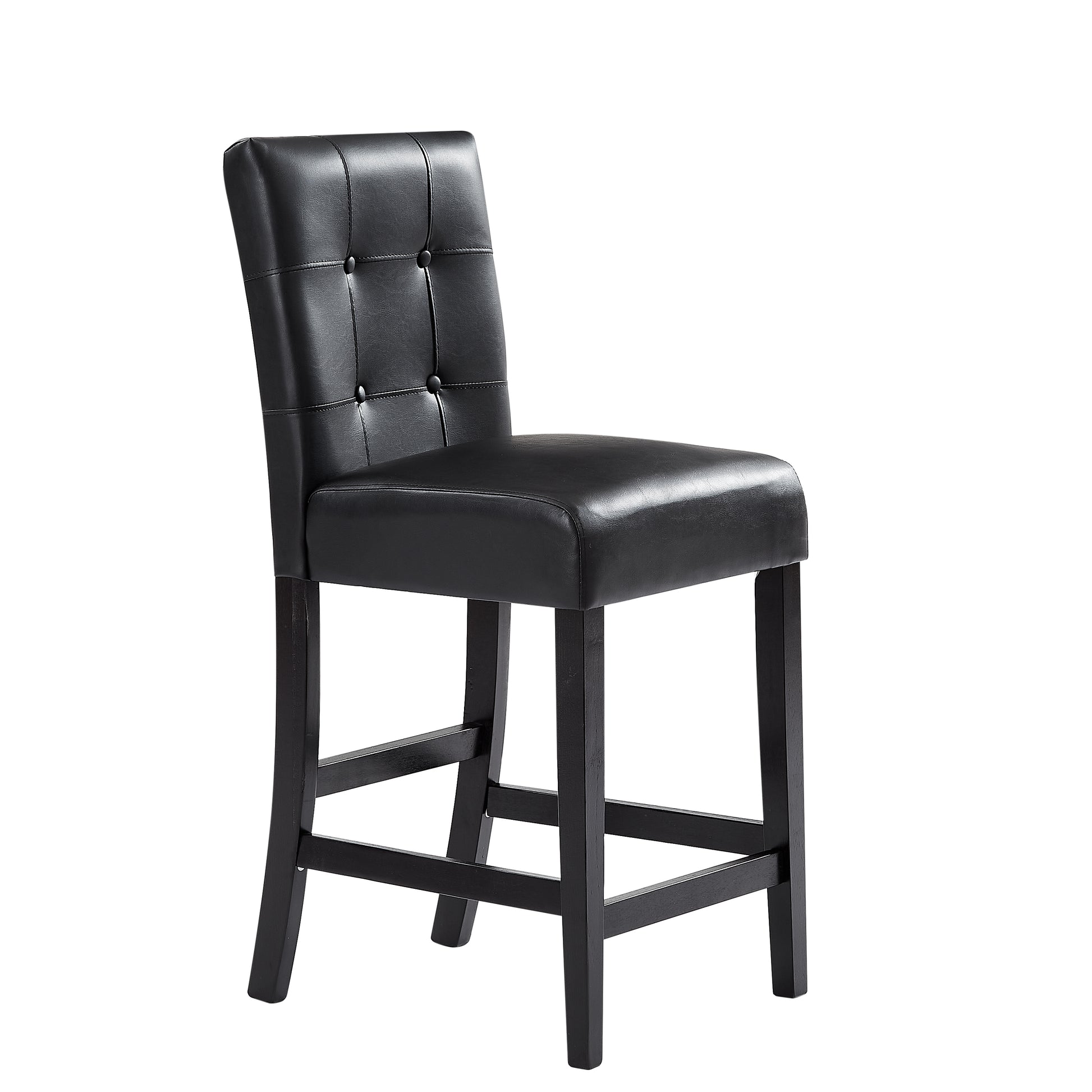 Nordic Square Dining Table And Chair Black Foam Mdf