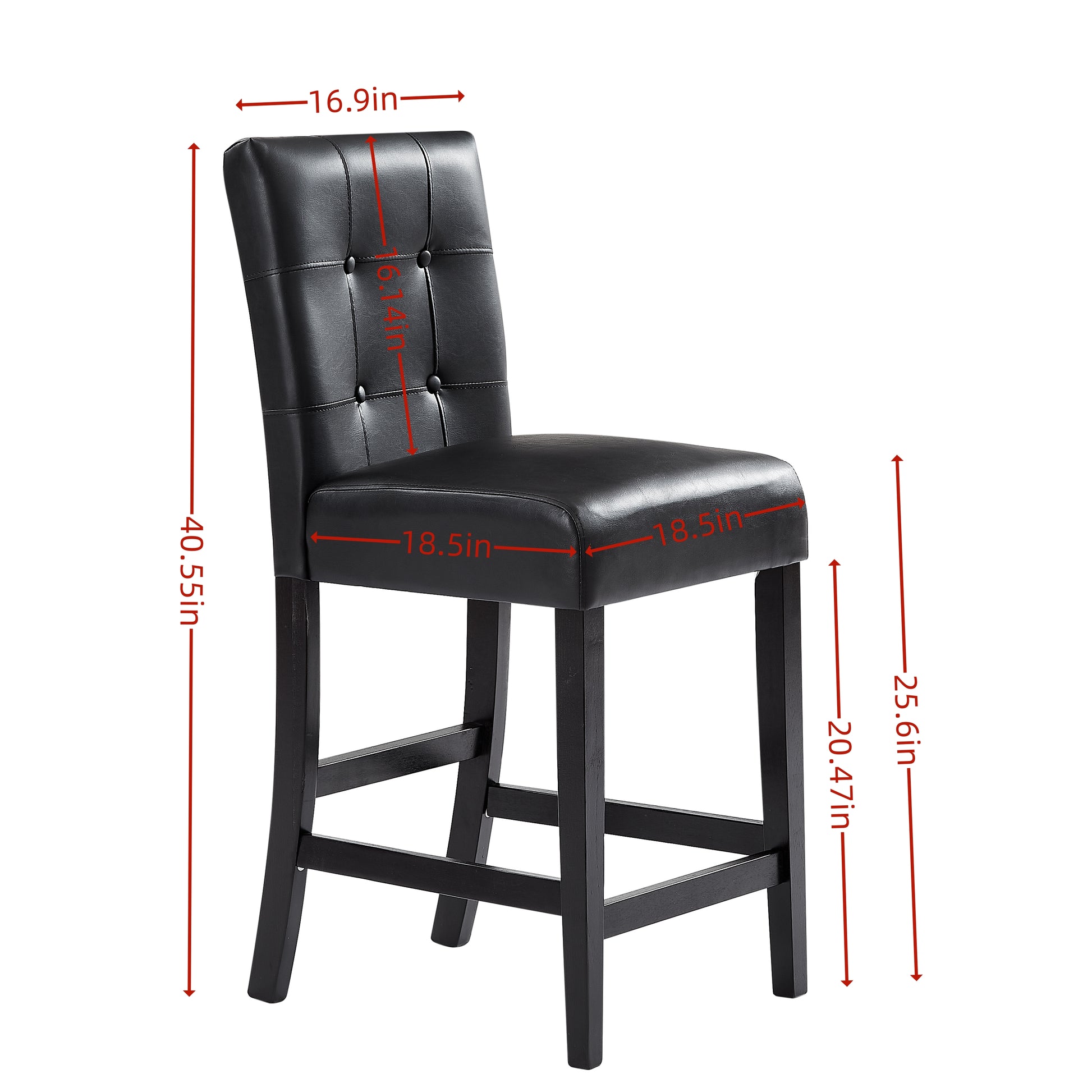 Nordic Square Dining Table And Chair Black Foam Mdf