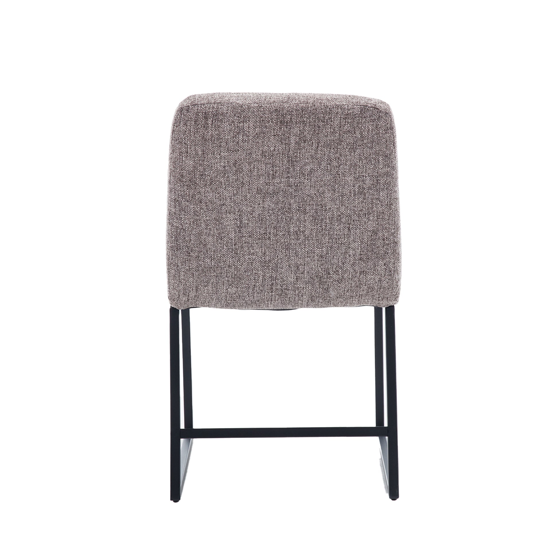 Upholstered Linen Fabric Dining Chairs Set Of 2 With Metal Legs, Mid Century Modern Leisure Chairs For Kitchen Living Room Dining Room Bistro Coffee Shop,Coffee Coffee Dining Room Foam Dry Clean Modern Dining Chairs Foam Linen