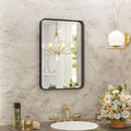 Bathroom Mirror Vanity Mirror For Wall,Aluminum Alloy Framed Wall Mirror Farmhouse,30