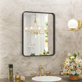 Bathroom Mirror Vanity Mirror For Wall,Aluminum Alloy Framed Wall Mirror Farmhouse,36