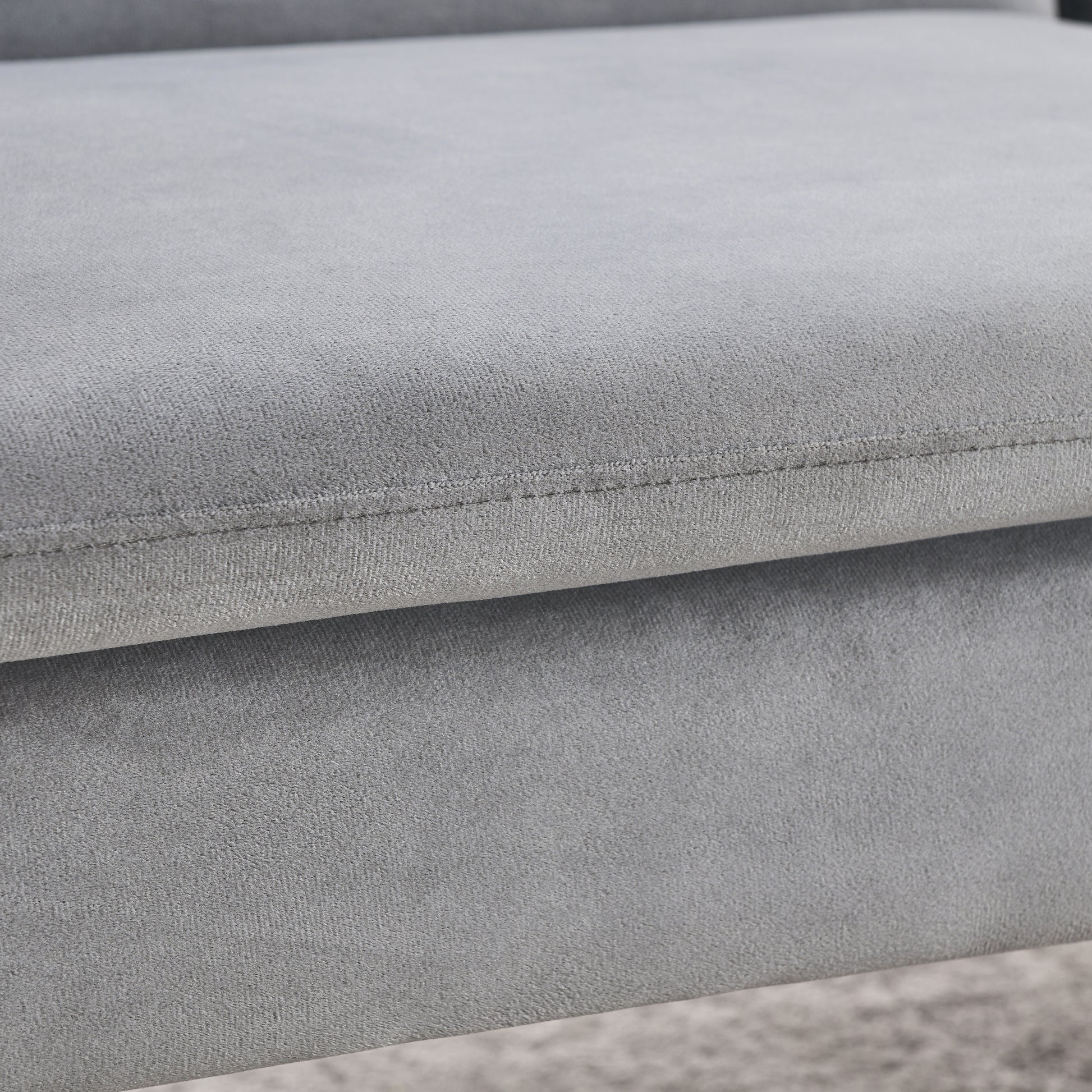 72.5" Convertible Sofa Bed, Adjustable Velvet Sofa Bed Velvet Folding Lounge Recliner Reversible Daybed Ideal For Bedroom With Two Pillows And Center Leg Grey Velvet
