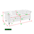 3 Seater 3 Seater Combination Sofa.Grey Velvet W834S00062 Grey Foam Velvet