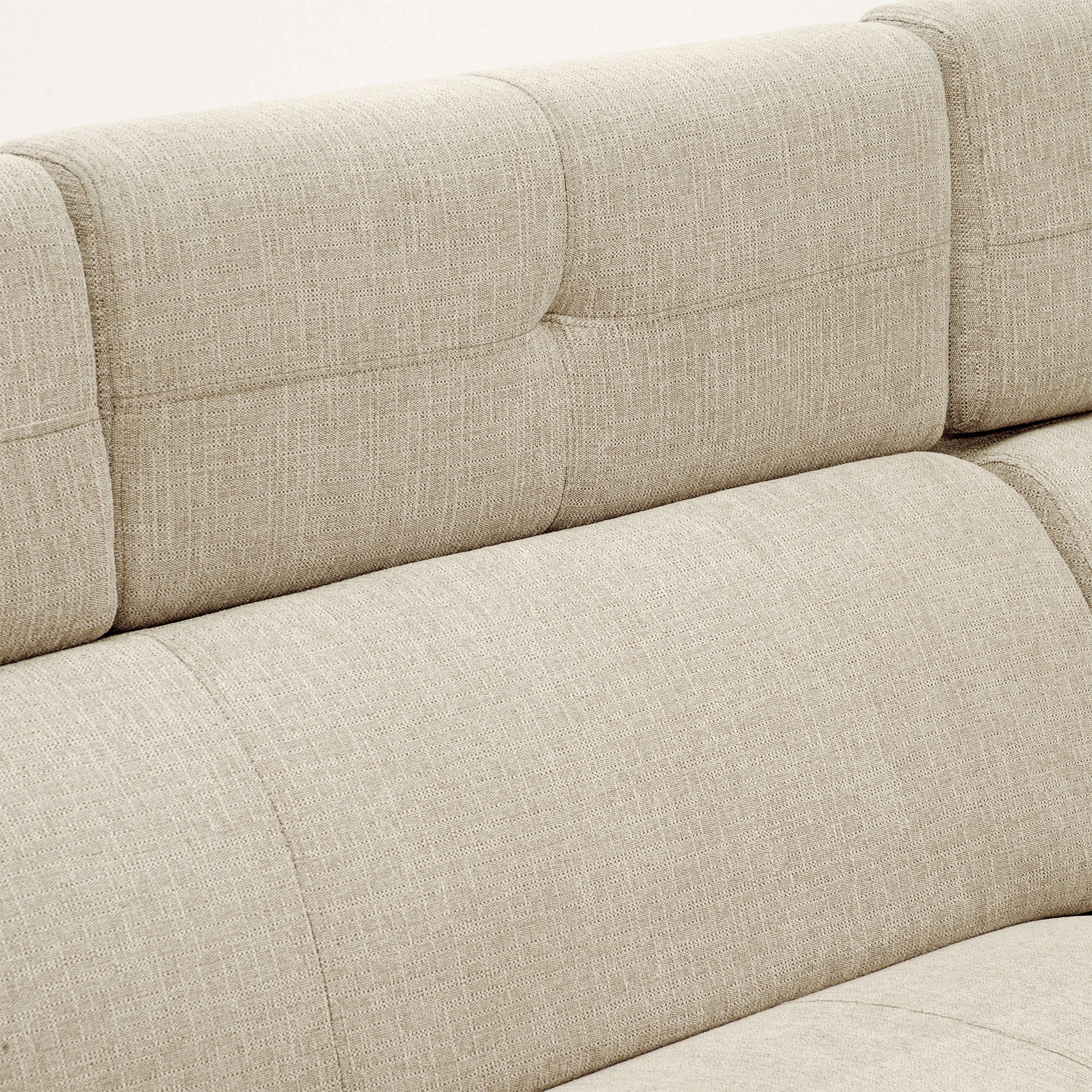 96" Multi Functional Pull Out Sofa Bed L Shape Sectional Sofa With Adjustable Headrest, Wireless Charging, Cup Holders And Hidden Storage For Living Room, Bedroom, Office, Beige Beige Foam Linen