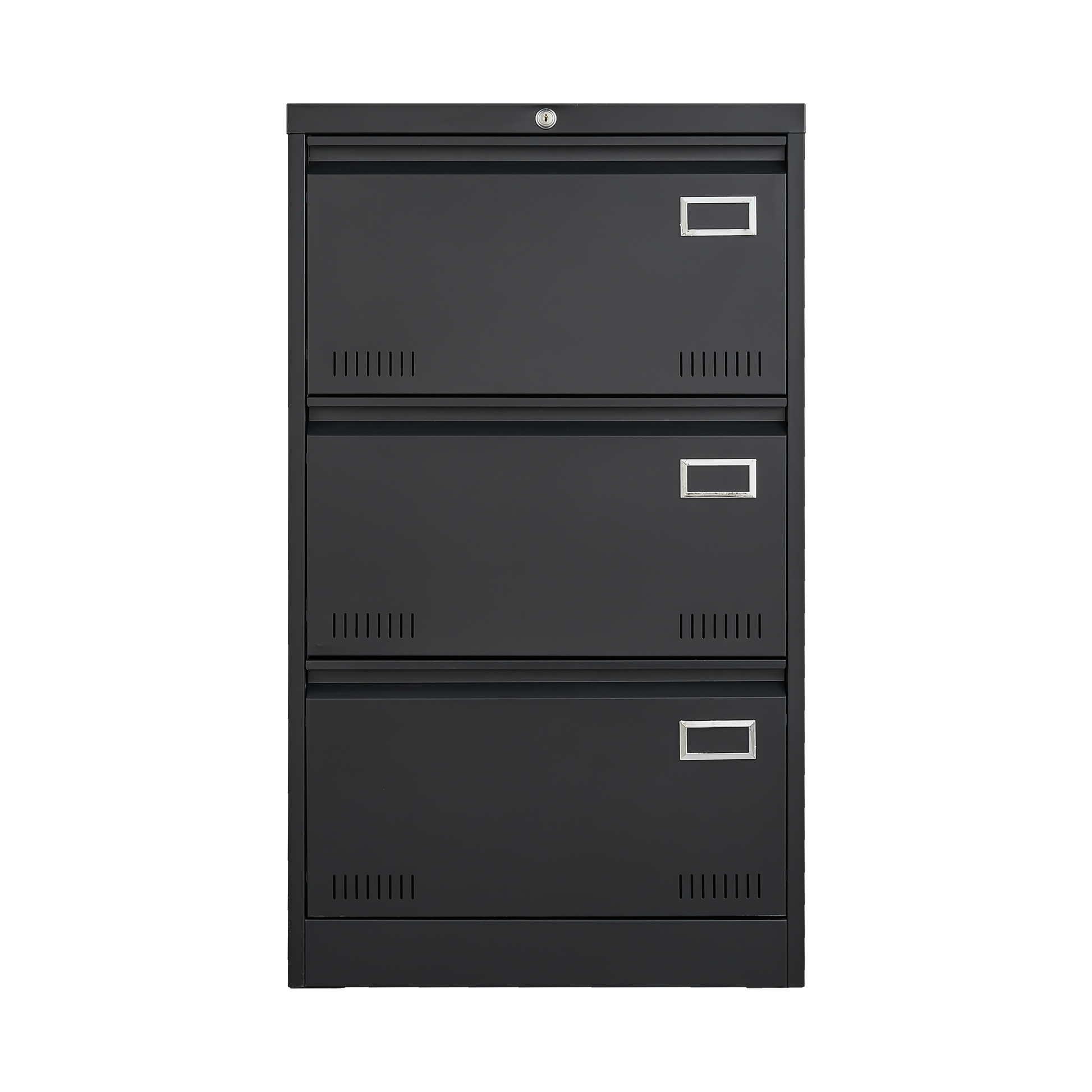 Filing Cabinet Lateral File Cabinet 3 Drawer, Blcak Locking Metal File Cabinets Three Drawer, Office Filing Cabinet With Lock Drawers For Home Office Legal Letter A4 F4 Filing Cabinets 3 4 Drawers Black Office Drawers Included Metal