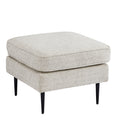 Living Room Upholstered Sofa With High Tech Fabric Surface Chesterfield Tufted Fabric Sofa Couch, Large White. White Primary Living Space American Design Polyester Chenille