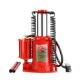 32 Ton Hydraulic Bottle Jack Air Operated Bottle Jack Lift Portable Low Profile Manual Jack Air Jack With Handle Red Steel