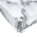A Modern And Practical Coffee Table, Black And White In Imitation Marble Pattern, Made Of Mdf Material. The Fusion Of Elegance And Natural Fashion 31.4