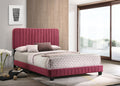 Lodi G0503 Kb Up King Bedcherry Cherry Foam Velvet