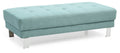 Riveredge G453 O Milan Ottomanteal Teal Foam Fabric