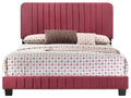 Lodi G0503 Fb Up Full Bedcherry Cherry Foam Velvet