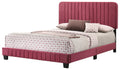 Lodi G0503 Fb Up Full Bedcherry Cherry Foam Velvet