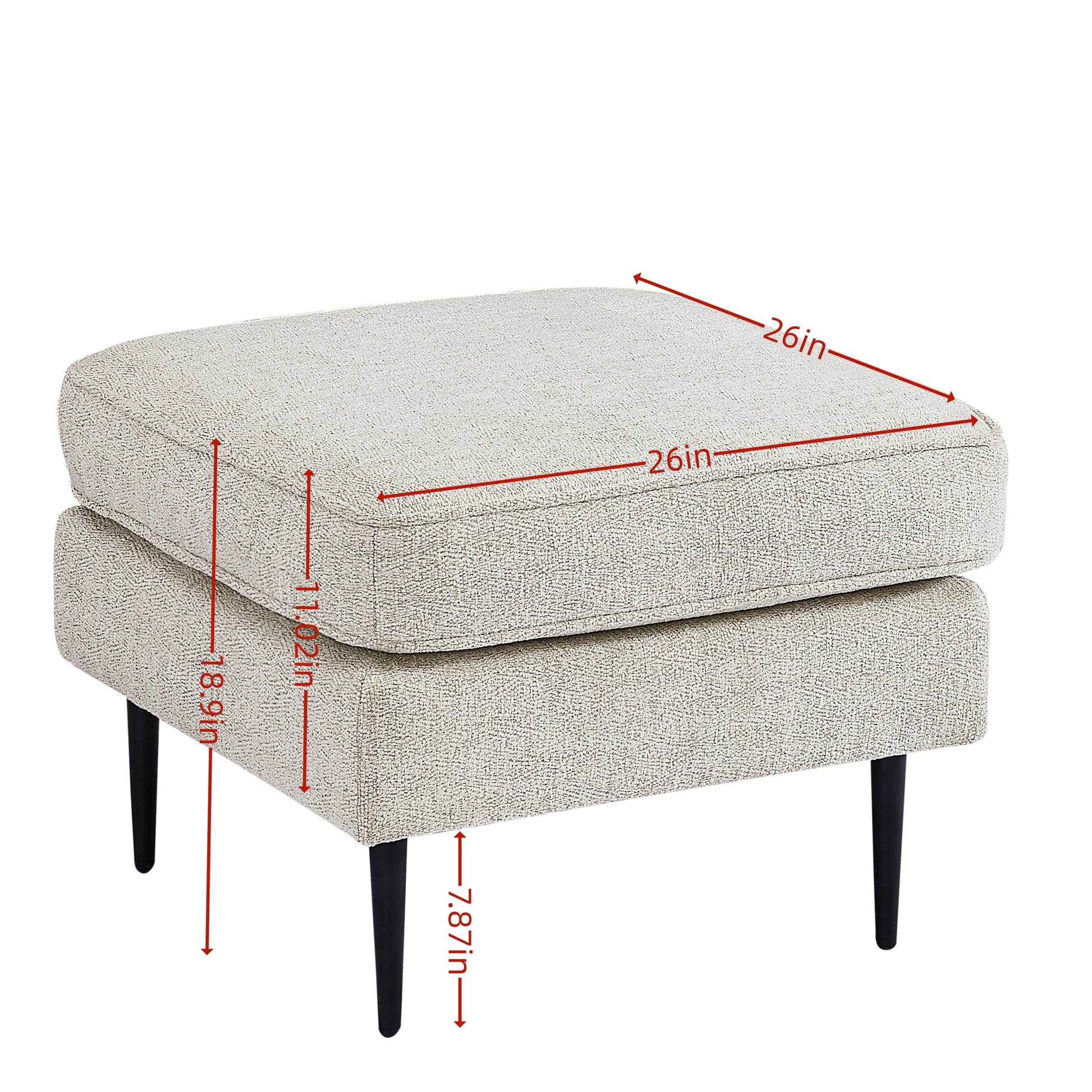 Living Room Upholstered Sofa With High Tech Fabric Surface Chesterfield Tufted Fabric Sofa Couch, Large White. White Primary Living Space American Design Polyester Chenille