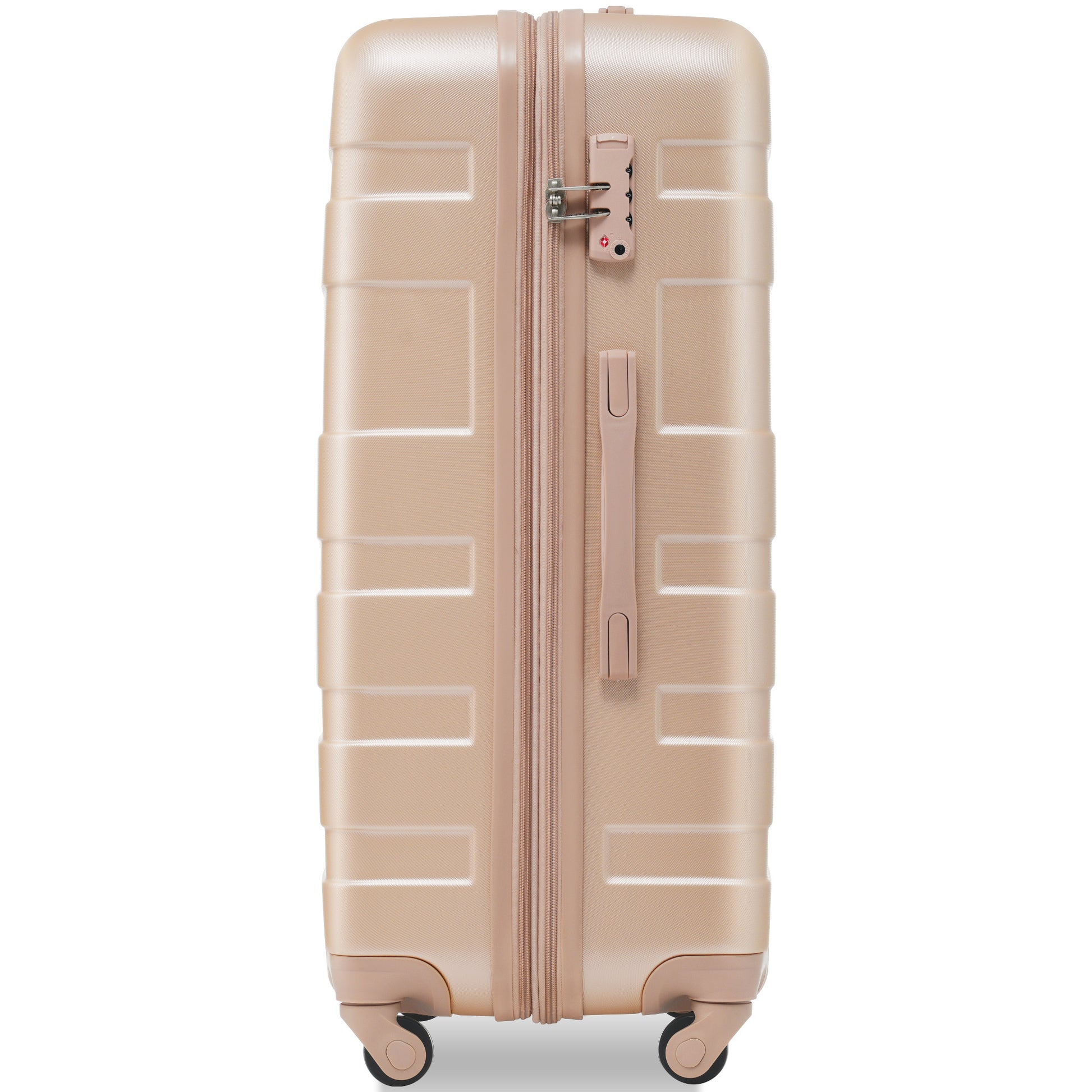 Luggage Sets Model Expandable Abs Hardshell 3Pcs Clearance Luggage Hardside Lightweight Durable Suitcase Sets Spinner Wheels Suitcase With Tsa Lock 20''24''28'' Champagne Champagne Abs