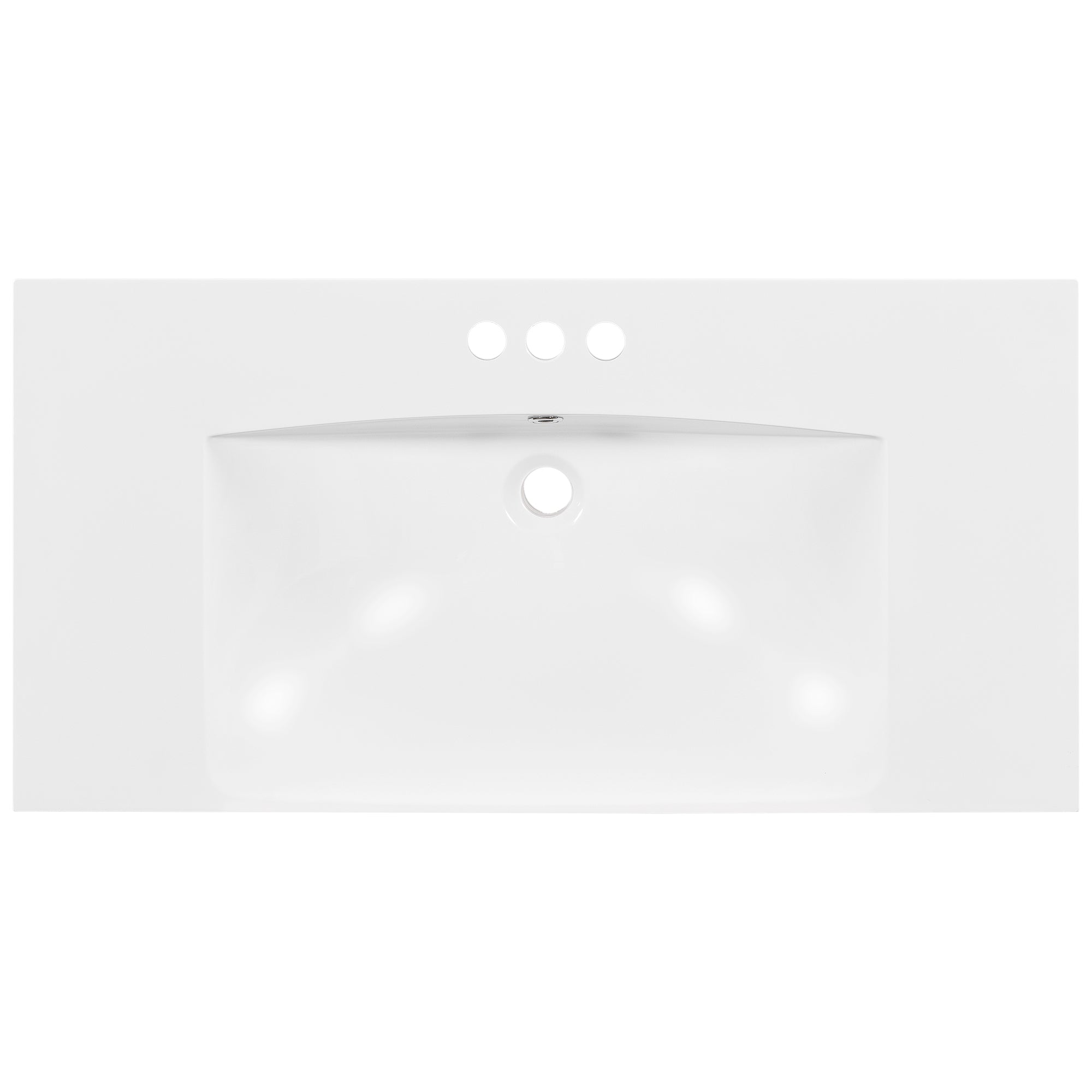 Sink Only 36 Inch Resin Sink Resin White Resin