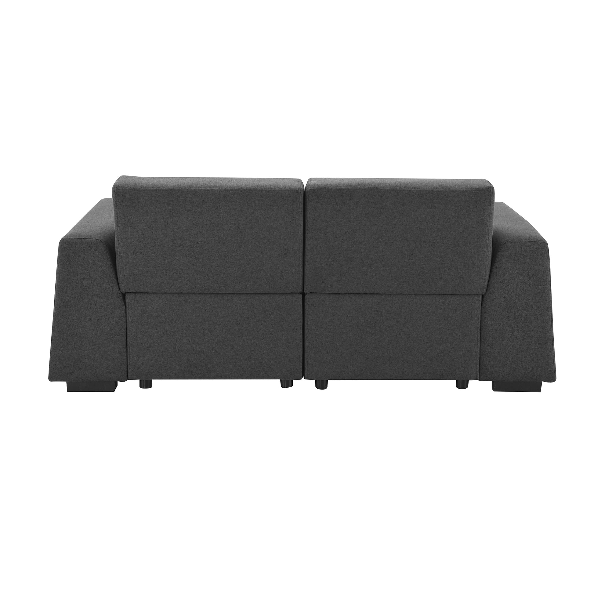 71*35.5" Modern Linen Fabric Sofa,Stylish And Minimalist 2 3 Seat Couch,Easy To Install,Exquisite Loveseat With Wide Armrests For Living Room,Bedroom,Apartment,Office,2 Colors Dark Grey Linen 2 Seat