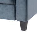 Couch Comfortable Sectional Couches And Sofas For Living Room Bedroom Office Small Space Gray Velvet 1 Seat