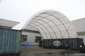 Ping Container Canopy Shelter 20'X20',11Oz Pe White Industrial Steel