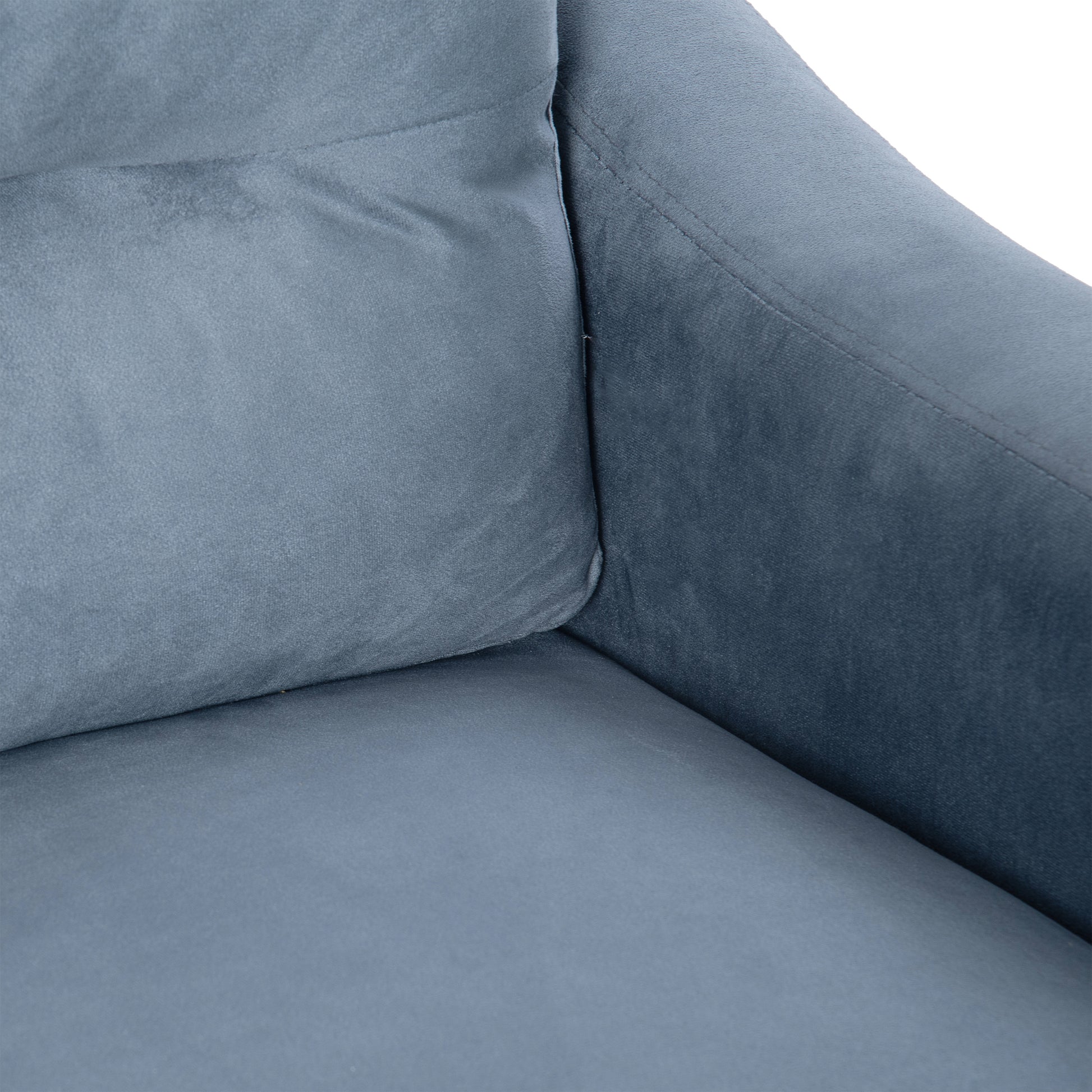 Couch Comfortable Sectional Couches Set 1 2 3 Gray Velvet 6 Seat