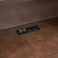 Full Size Storage Platform Bed With Pull Out Shelves, Twin Size Trundle And 2 Drawers, Espresso Box Spring Not Required Full Espresso Wood Bedroom Bed Frame Solid Wood Mdf