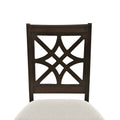 5 Piece 62*35.2Inch Extendable Rubber Wood Dining Table Set With X Shape Legs,Console Table With Two 8.8Inch Wide Flip Lids And Upholstered Dining Chairs ,Dark Walnut Wood Dining Room Folding Rubberwood Rectangular Dining Table With Chair Upholstered