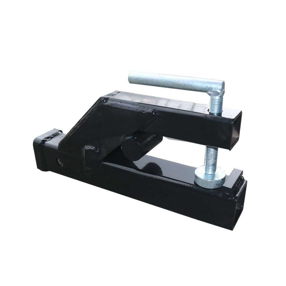 Clamp On Bucket Hitch Receiver Attachments Black Steel