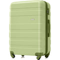 Luggage Sets Model Expandable Abs Hardshell 3Pcs Clearance Luggage Hardside Lightweight Durable Suitcase Sets Spinner Wheels Suitcase With Tsa Lock 20''24''28'' Light Green Light Green Abs