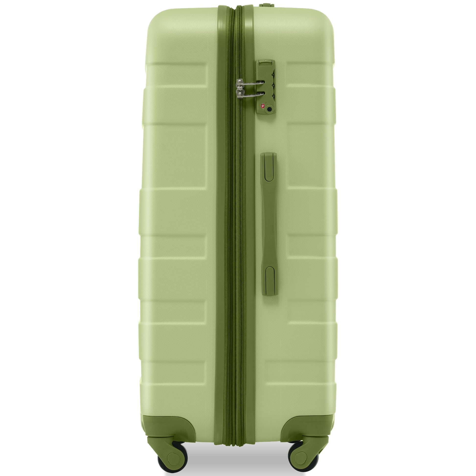 Luggage Sets Model Expandable Abs Hardshell 3Pcs Clearance Luggage Hardside Lightweight Durable Suitcase Sets Spinner Wheels Suitcase With Tsa Lock 20''24''28'' Light Green Light Green Abs