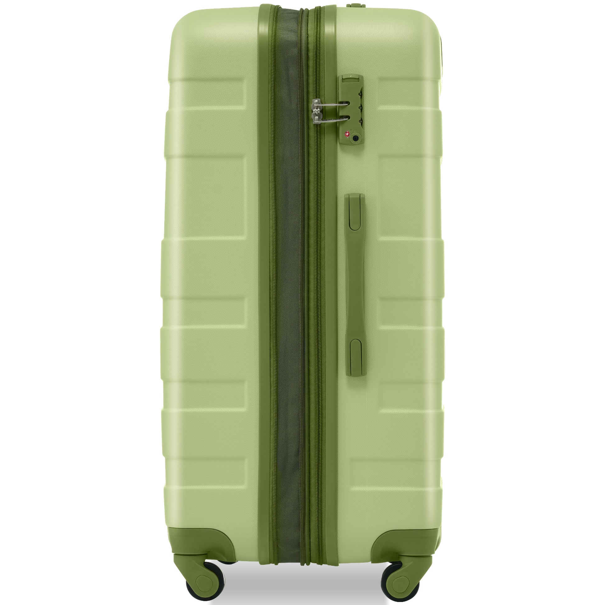 Luggage Sets Model Expandable Abs Hardshell 3Pcs Clearance Luggage Hardside Lightweight Durable Suitcase Sets Spinner Wheels Suitcase With Tsa Lock 20''24''28'' Light Green Light Green Abs